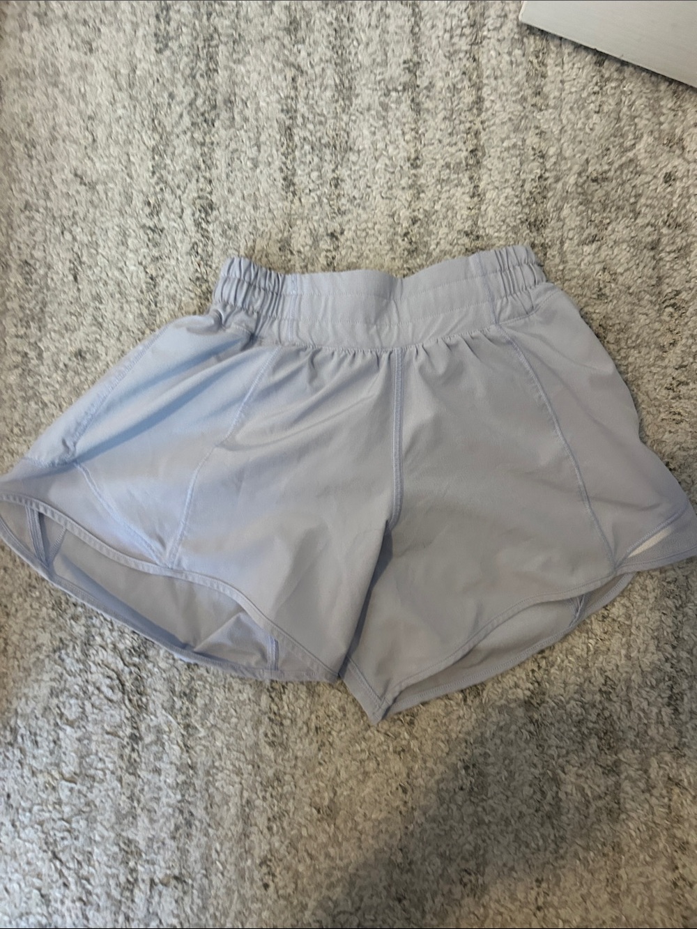 lululemon athletica Powder Blue Running Shorts. Size 0